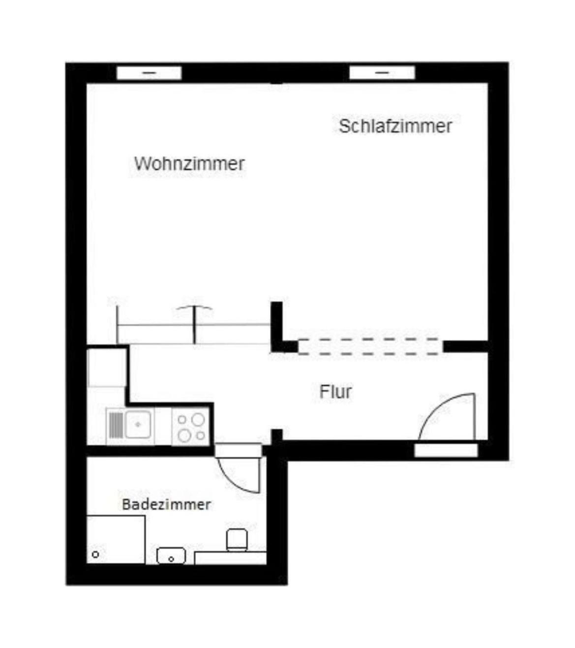 Apartment N50 Im Herzen Der Erfurter Altstadt Eksteriør bilde
